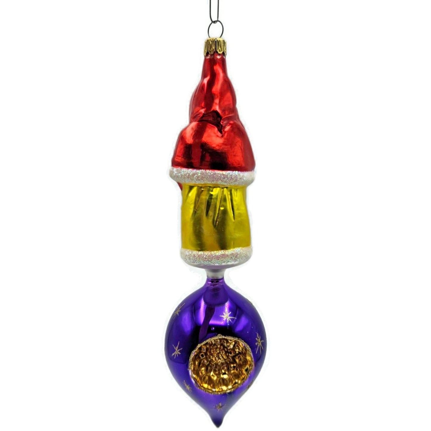 Christopher Radko Georgian Santa Claus Reflector Christmas Ornament 93-292-0