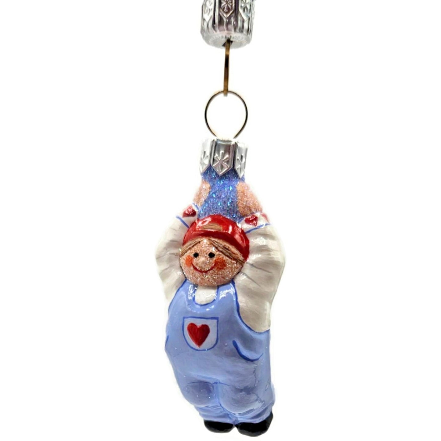 Patricia Breen Miniature Balloon Boy Candy Canes Hearts Christmas Tree Ornament