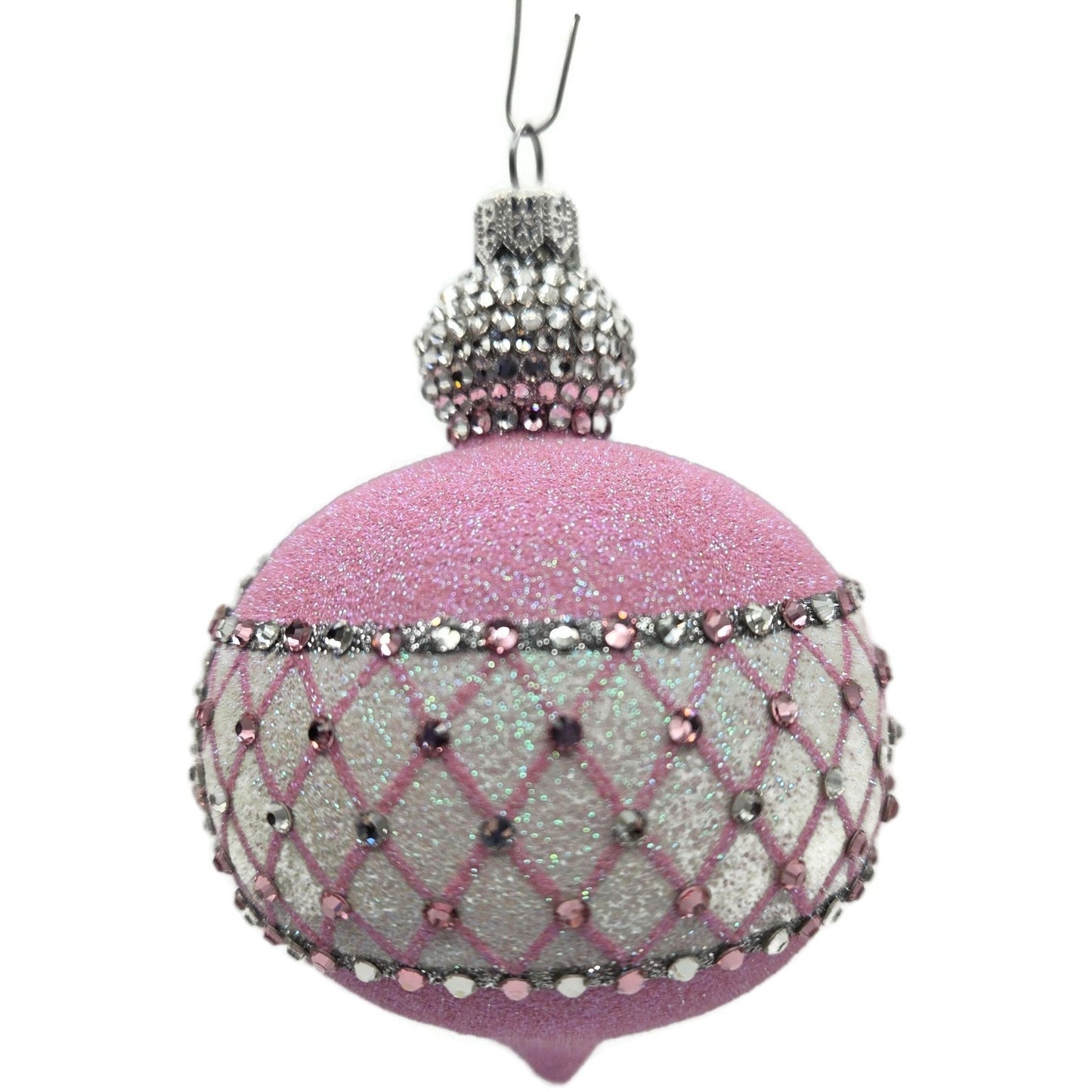 Patricia Breen Anniversary Reflector Pink Chameleon Christmas Ornament CATZ Rare