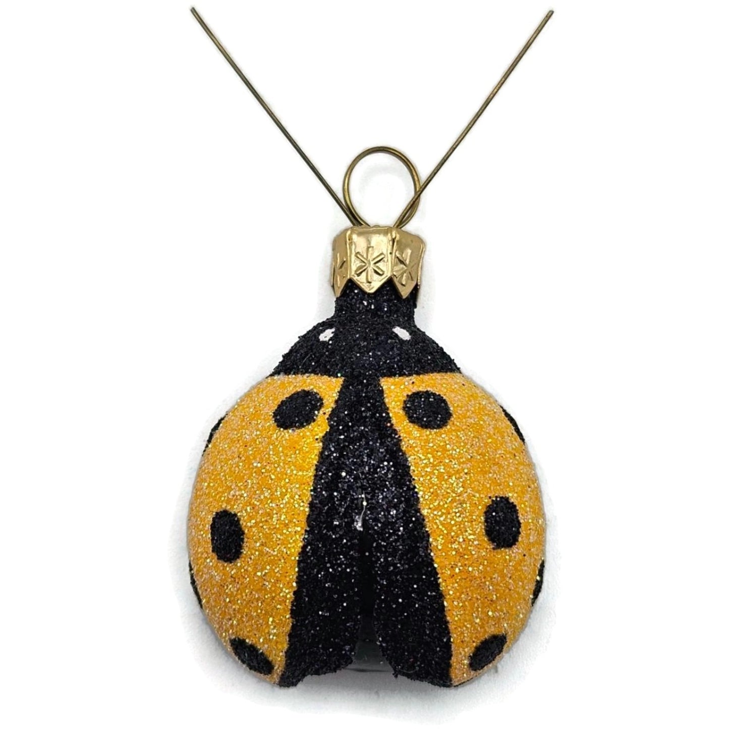 Patricia Breen Ladybug Ladybug Yellow Open Wing Spring Christmas Tree Ornament