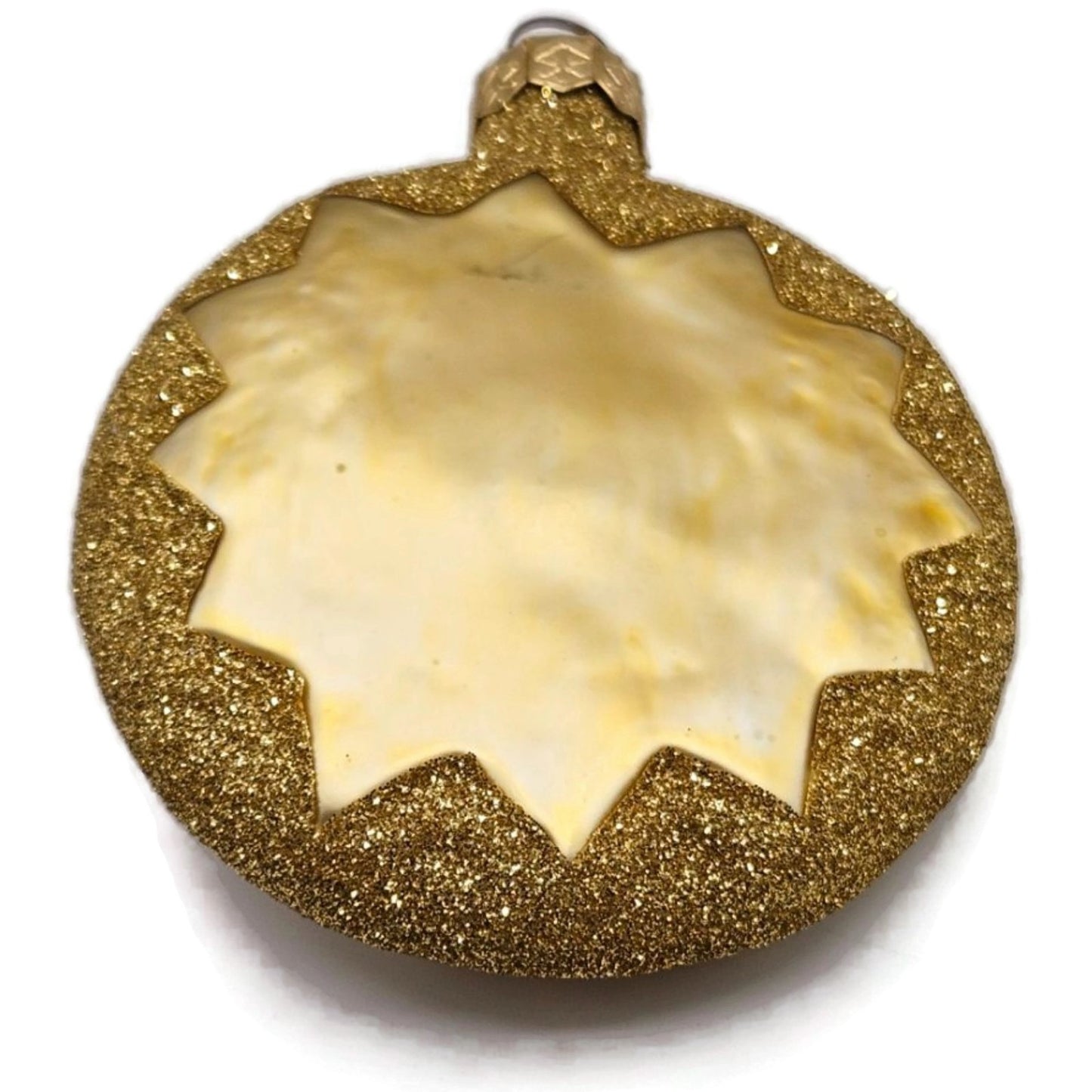 Patricia Breen Sunflower Sun Gold Glittered Tips Summer Christmas Tree Ornament