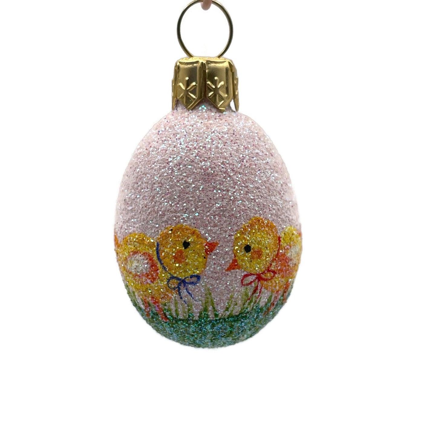 Patricia Breen Miniature Egg Fine Pair Chicks Easter Christmas Tree Ornament