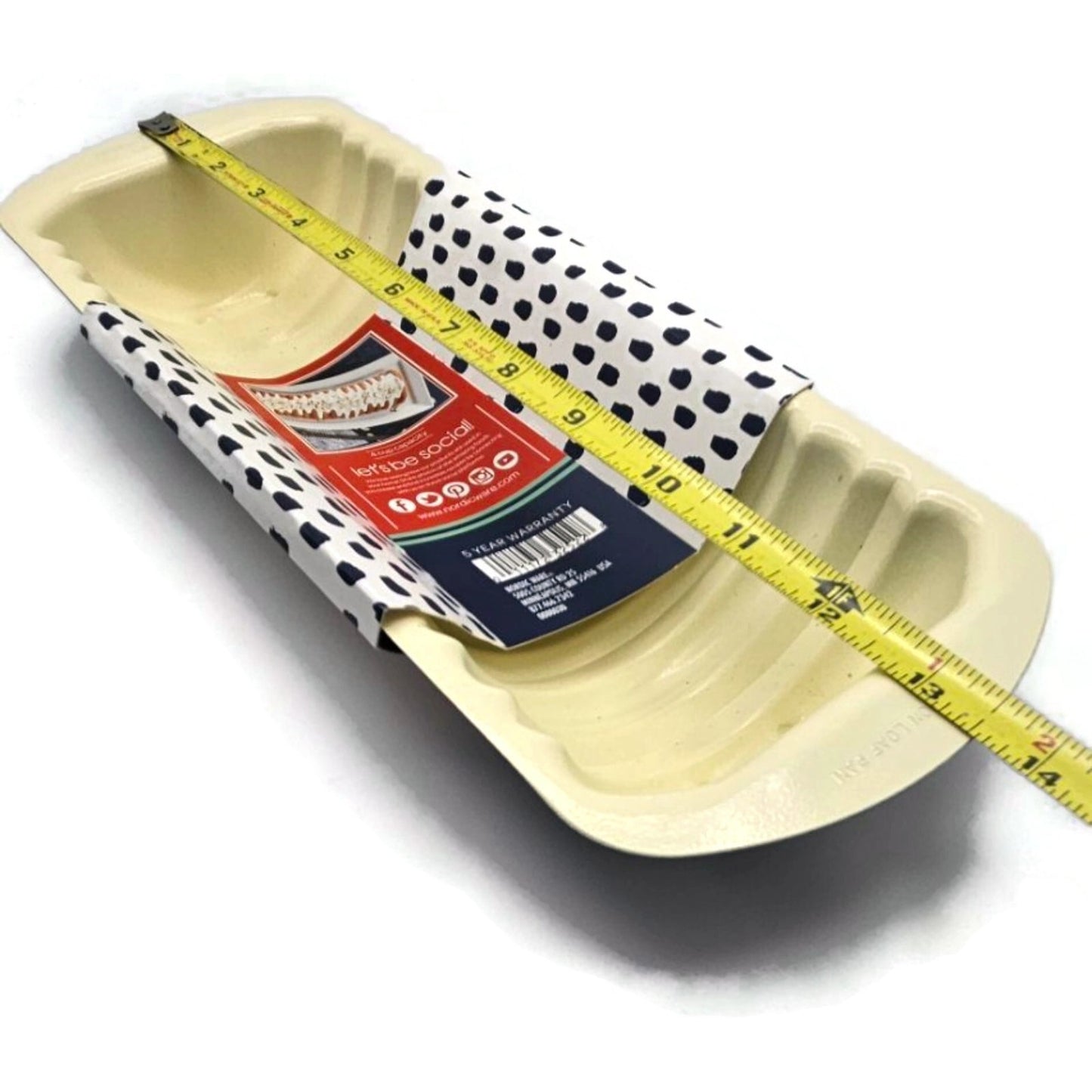 Loaf Pan Ribbed Bakeware Non Stick 4 Cup Nordic Ware Decorative Holiday Dessert