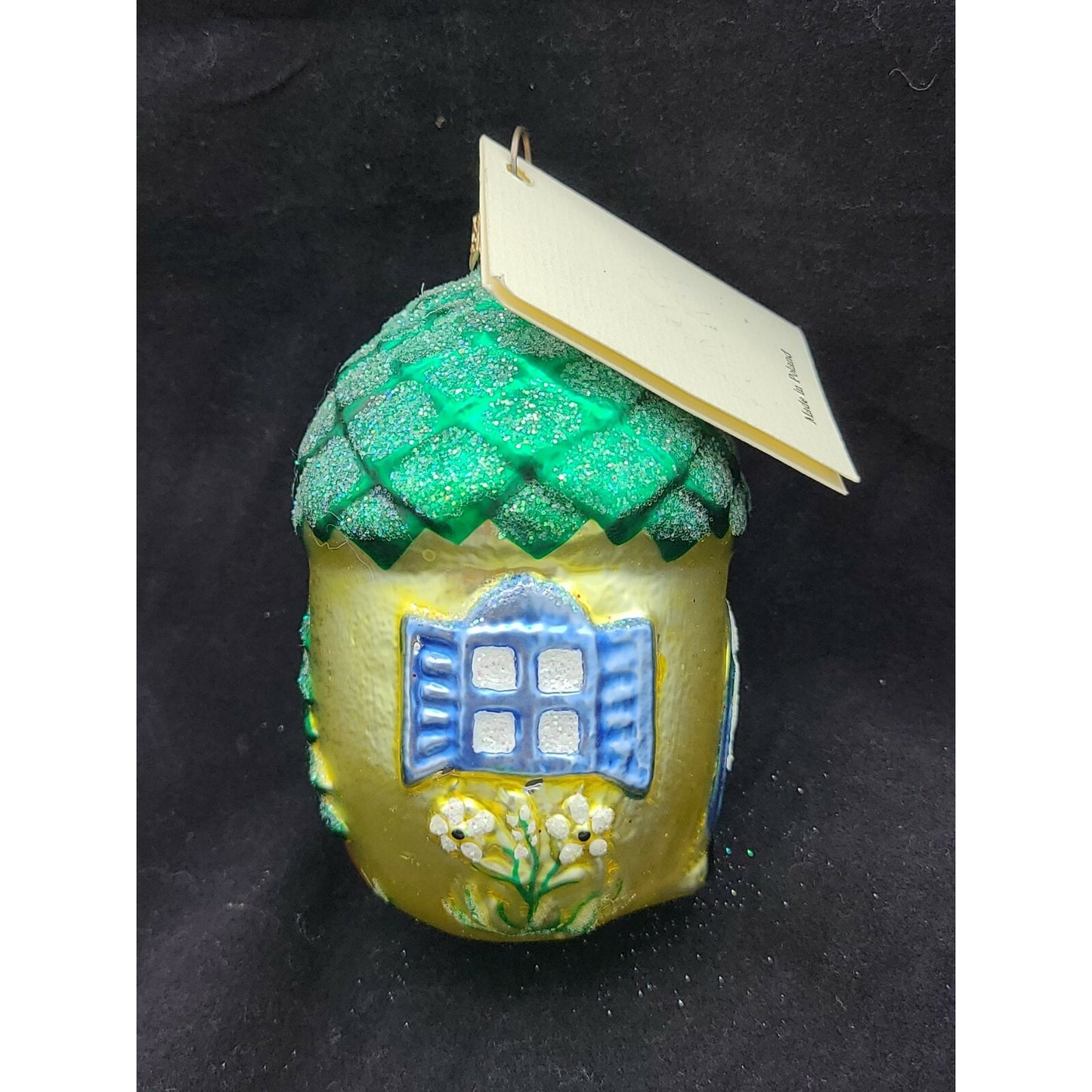 Patricia Breen Summer Acorn House No Garland Flowers Christmas Tree Ornament