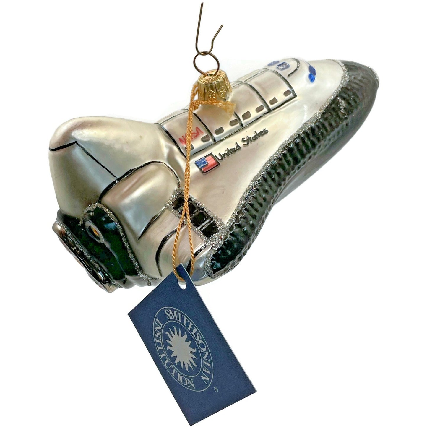 Space Shuttle Christmas Ornament Polonaise Smithsonian Institute Kurt S Adler