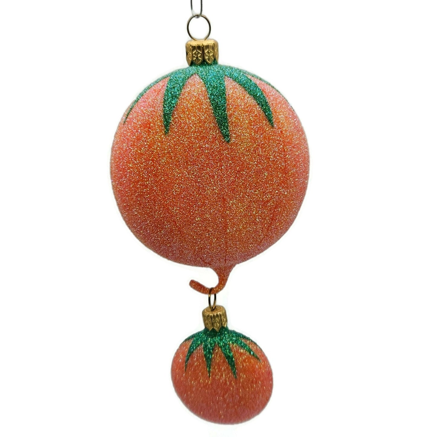 Patricia Breen Zany Gourd Duo Orange Halloween Christmas Holiday Tree Ornament