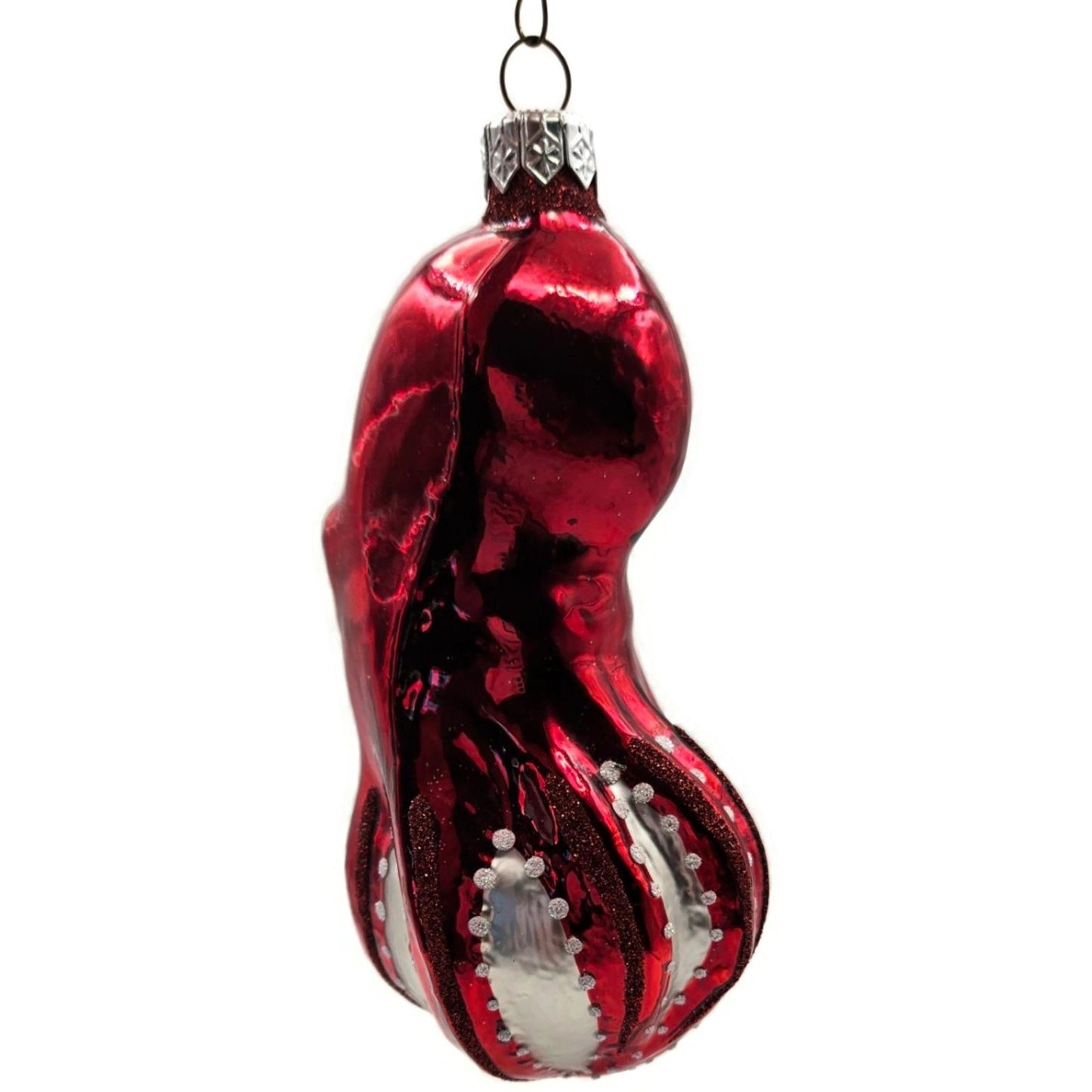 Patricia Breen Olivier Octopus Red Nautical Sea Spring Christmas Tree Ornament
