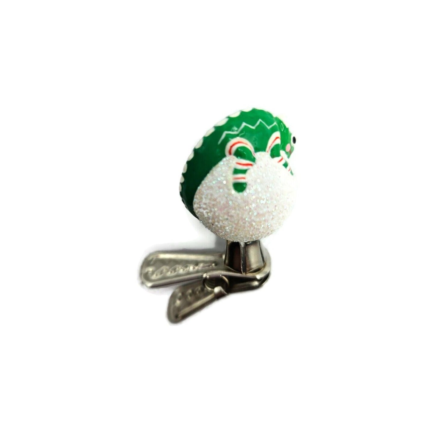 Patricia Breen Petite Miniature Chameleon Holly Green Christmas Tree Ornament