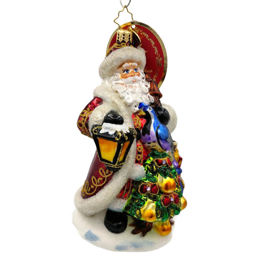 Christopher Radko Santas Pear Tree Christmas Tree Holiday Ornament 1021244