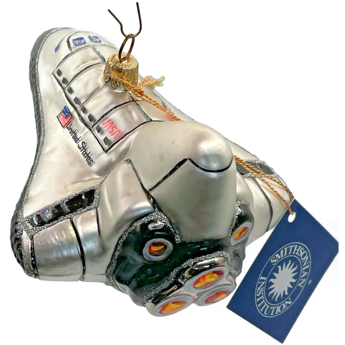Space Shuttle Christmas Ornament Polonaise Smithsonian Institute Kurt S Adler