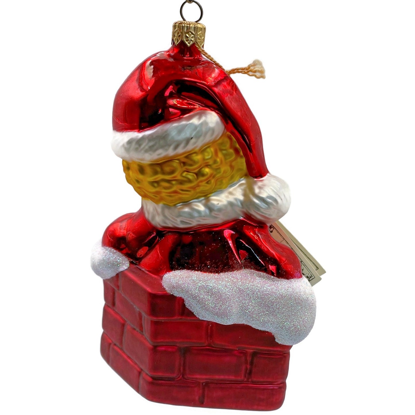 Big Bird Santa Sesame Street Chimney Christmas Ornament Kurt S Adler Polonaise