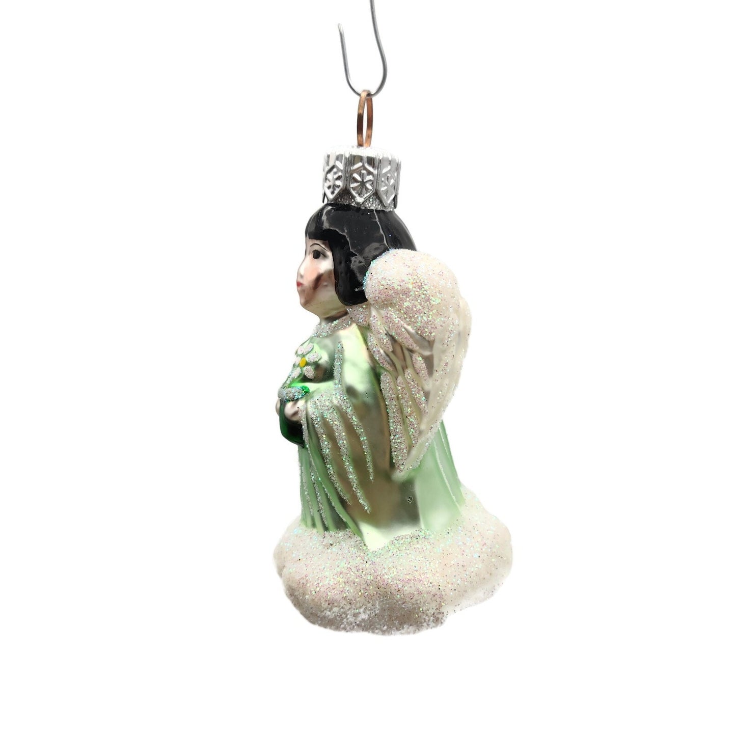 Patricia Breen Quartet of Angels Pastel Flowers Christmas Holiday Tree Ornament