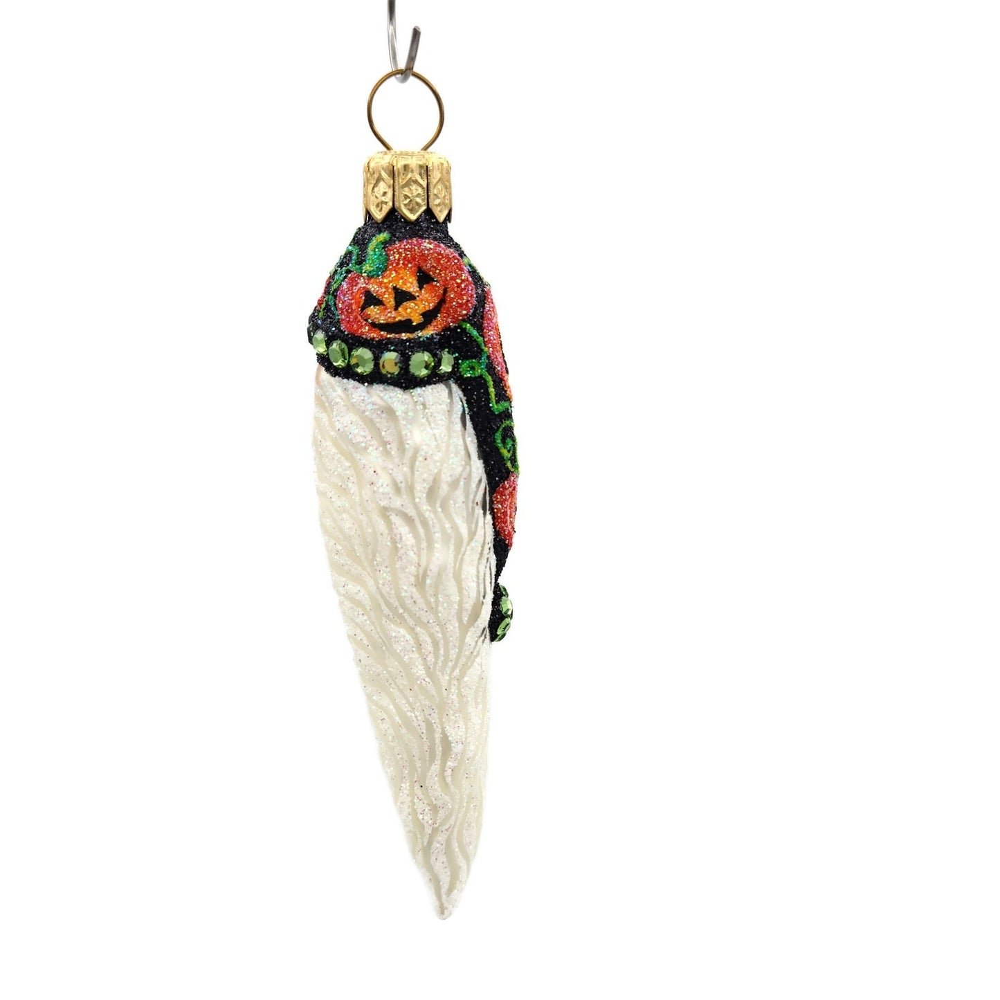 Patricia Breen Stocking Cap Santa Halloween Pumpkins Christmas Tree Ornament