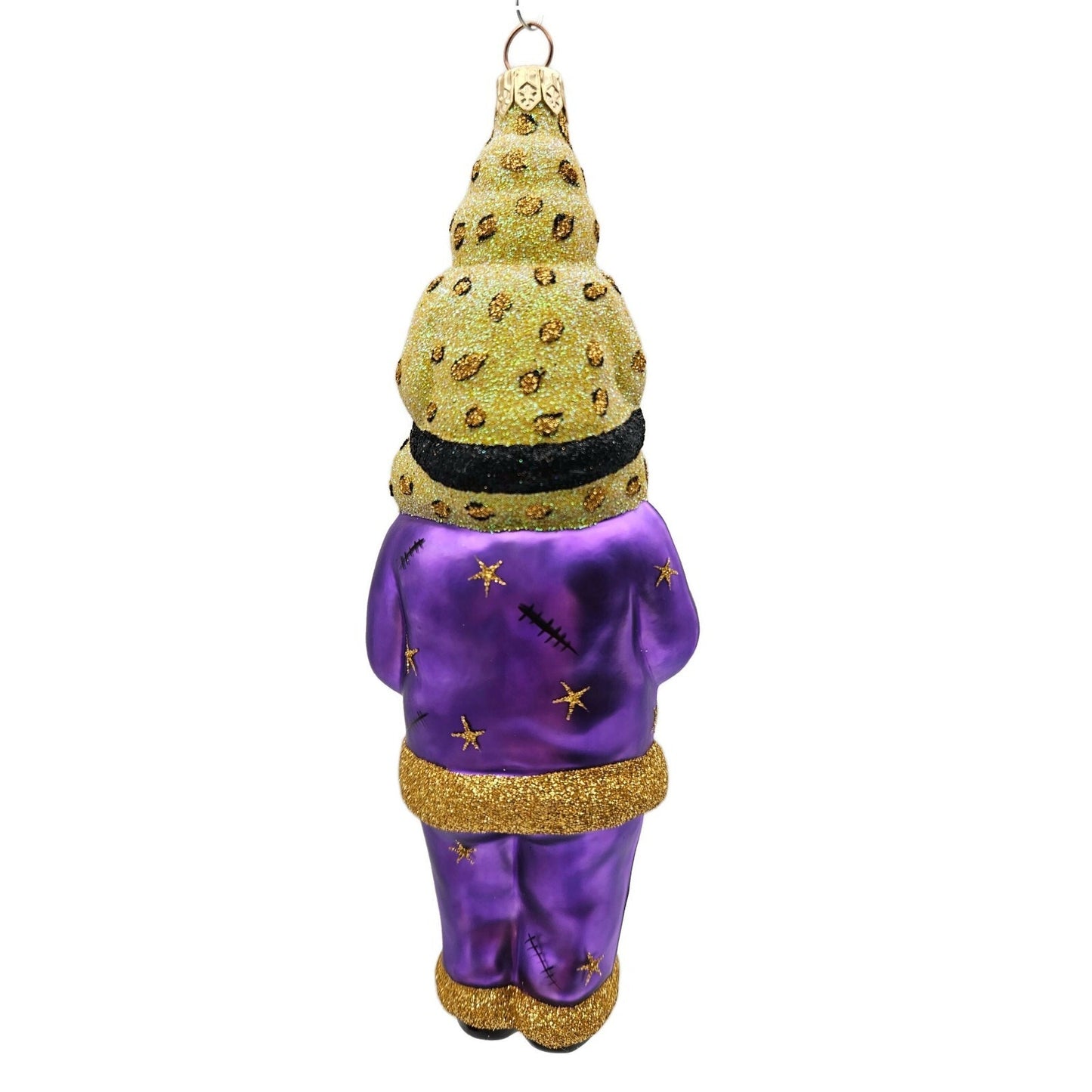 Patricia Breen Carry Me Santa Frankenstein Leopard Boy Stars Halloween Ornament