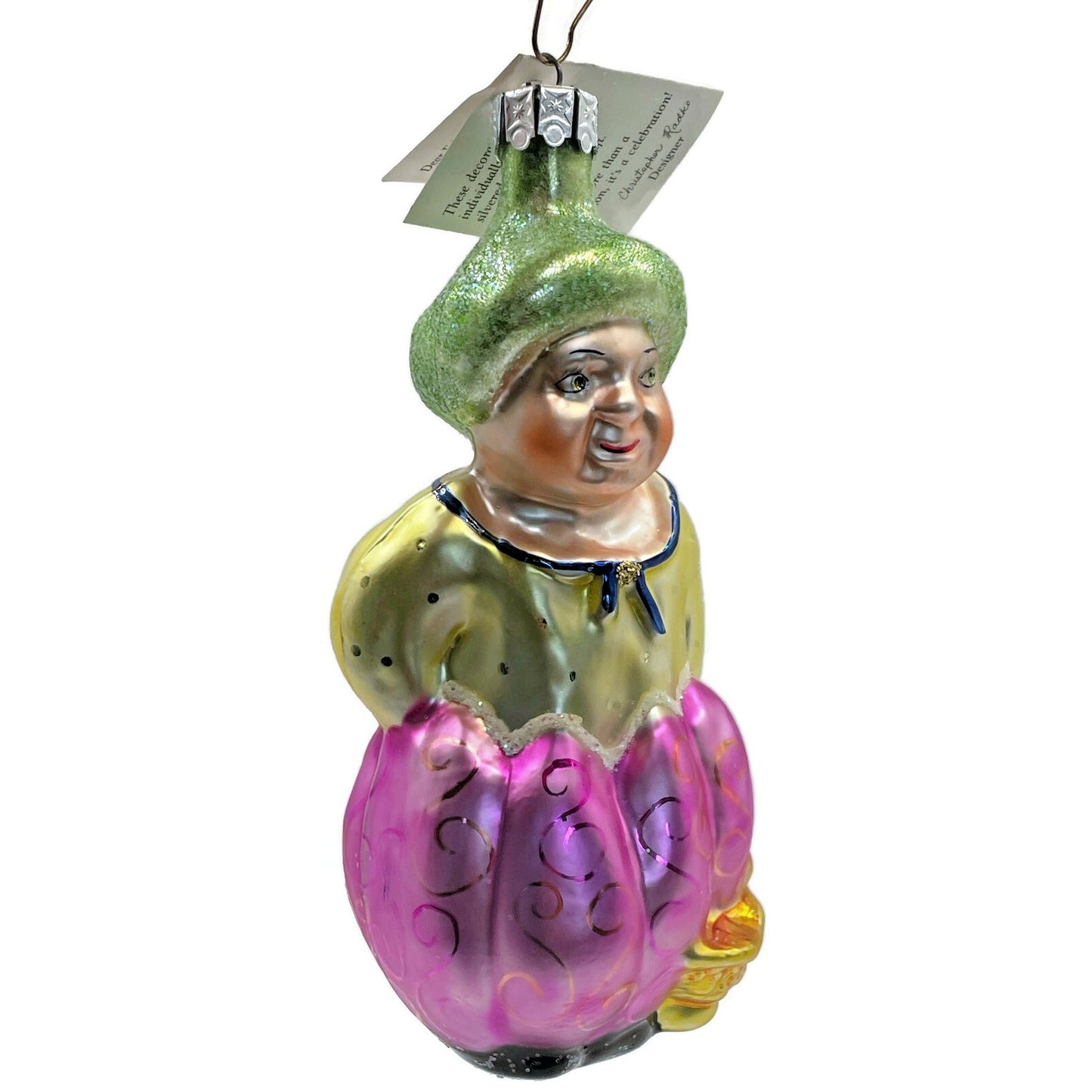 Christopher Radko Aladdin Genie Lamp Christmas Tree Decor Ornament 91-029-2