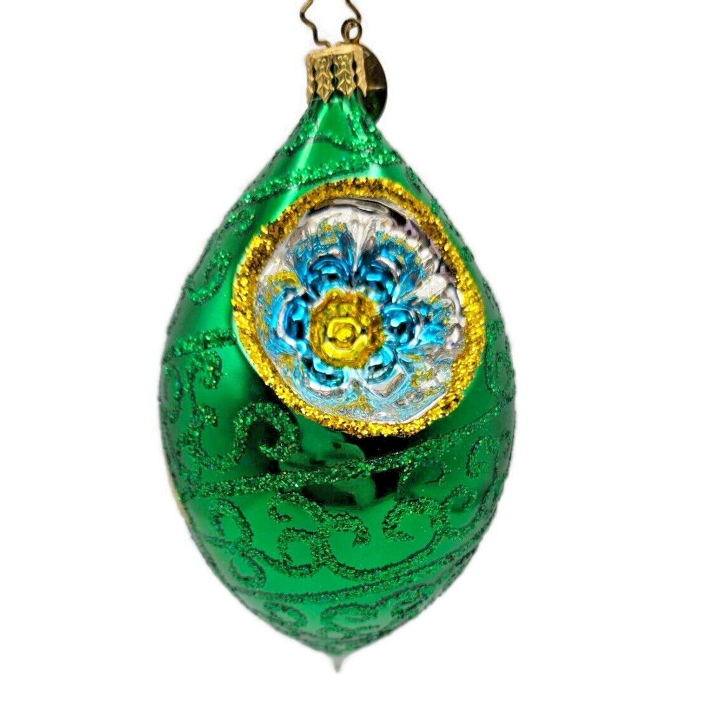 Christopher Radko Fantasia Ornament Mod Elegance Reflector Christmas Tree Decor