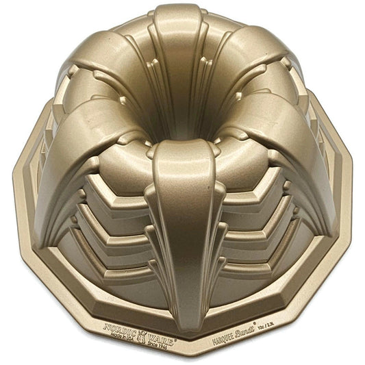 Marquee Bundt Cake Pan 10 Cups Geometric Non Stick Williams Sonoma Nordic Ware