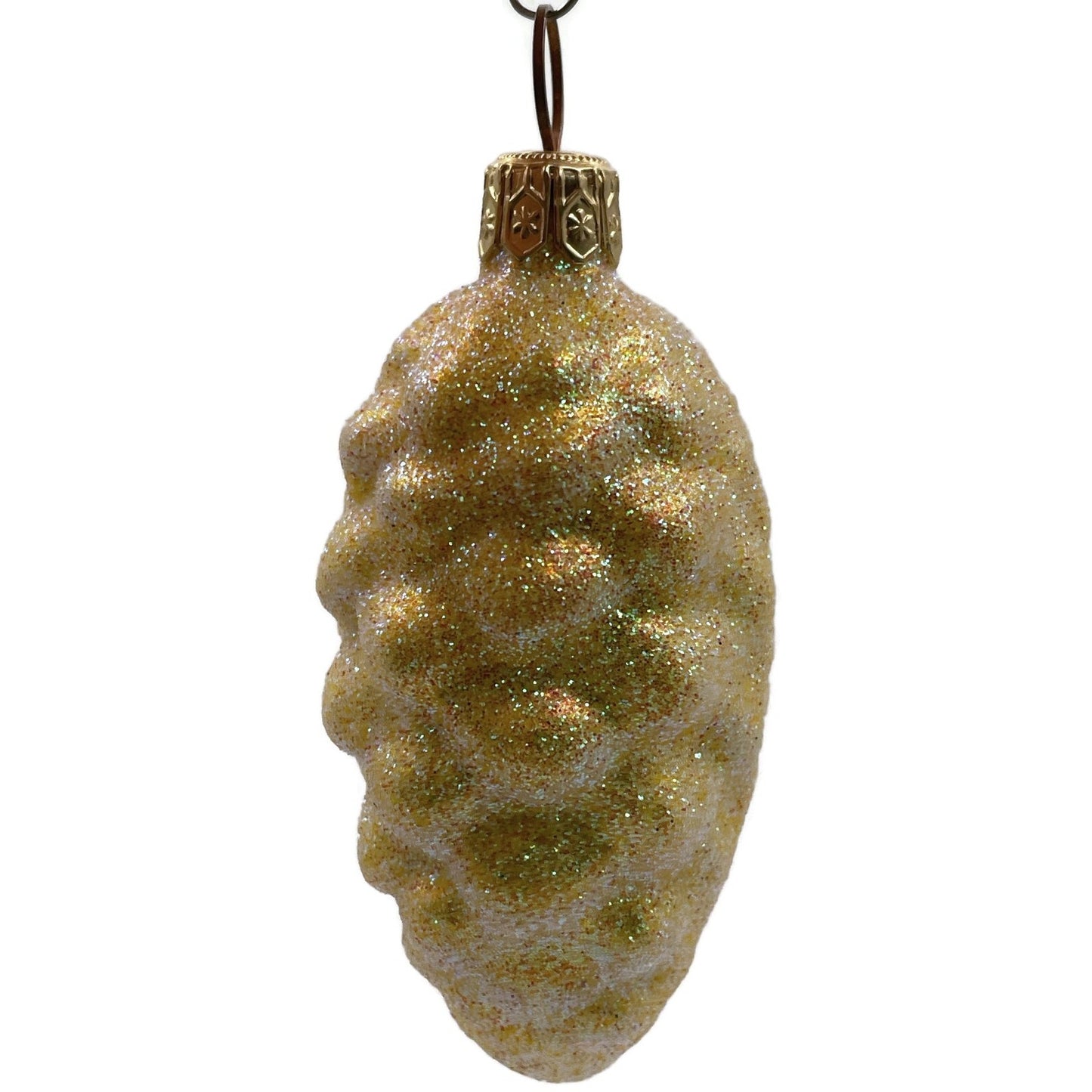 Patricia Breen Walk in The Woods Spruce Cone Yellow Fall Christmas Tree Ornament