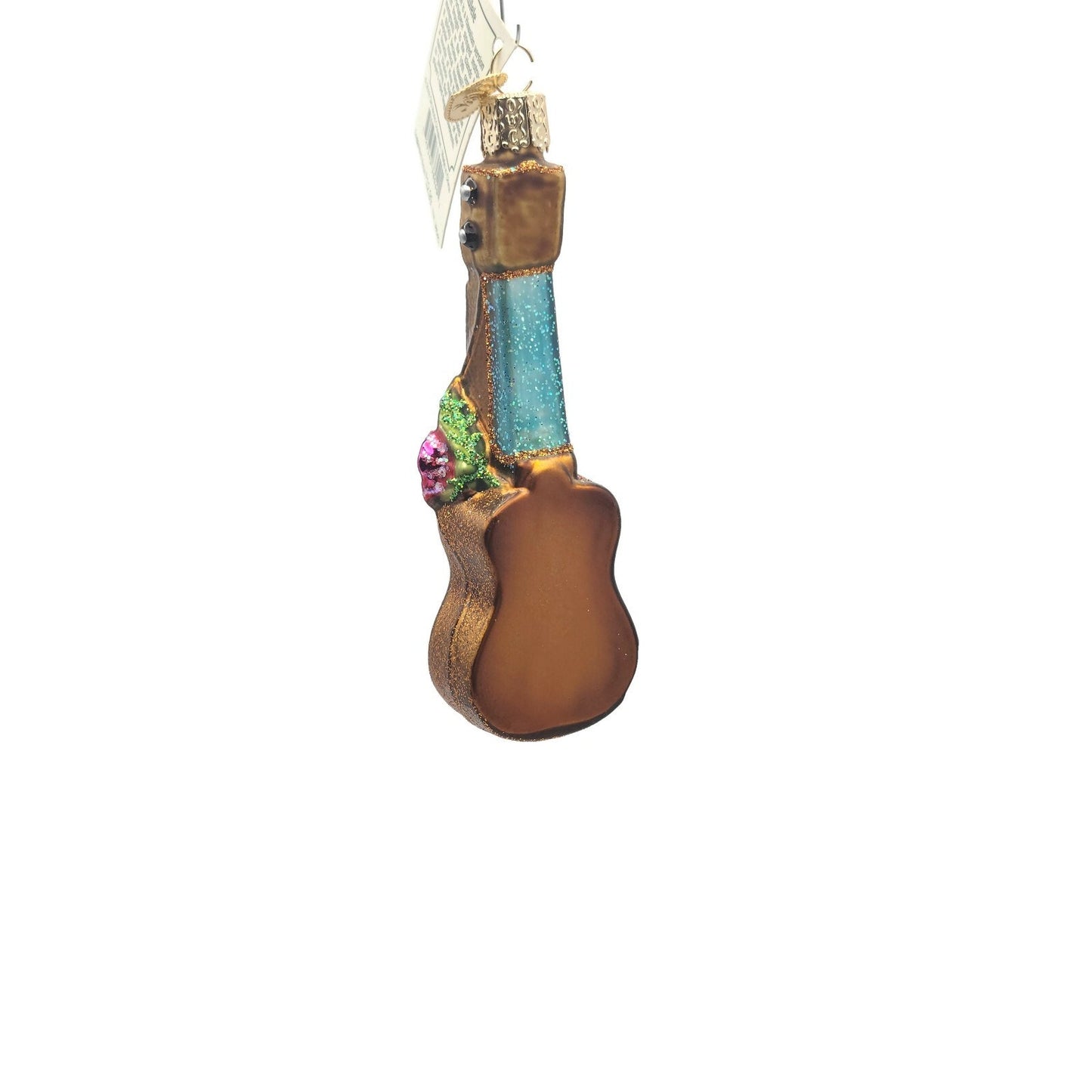 Old World Christmas Ukulele Instrument Christmas Holiday Tree Ornament OWC 38040