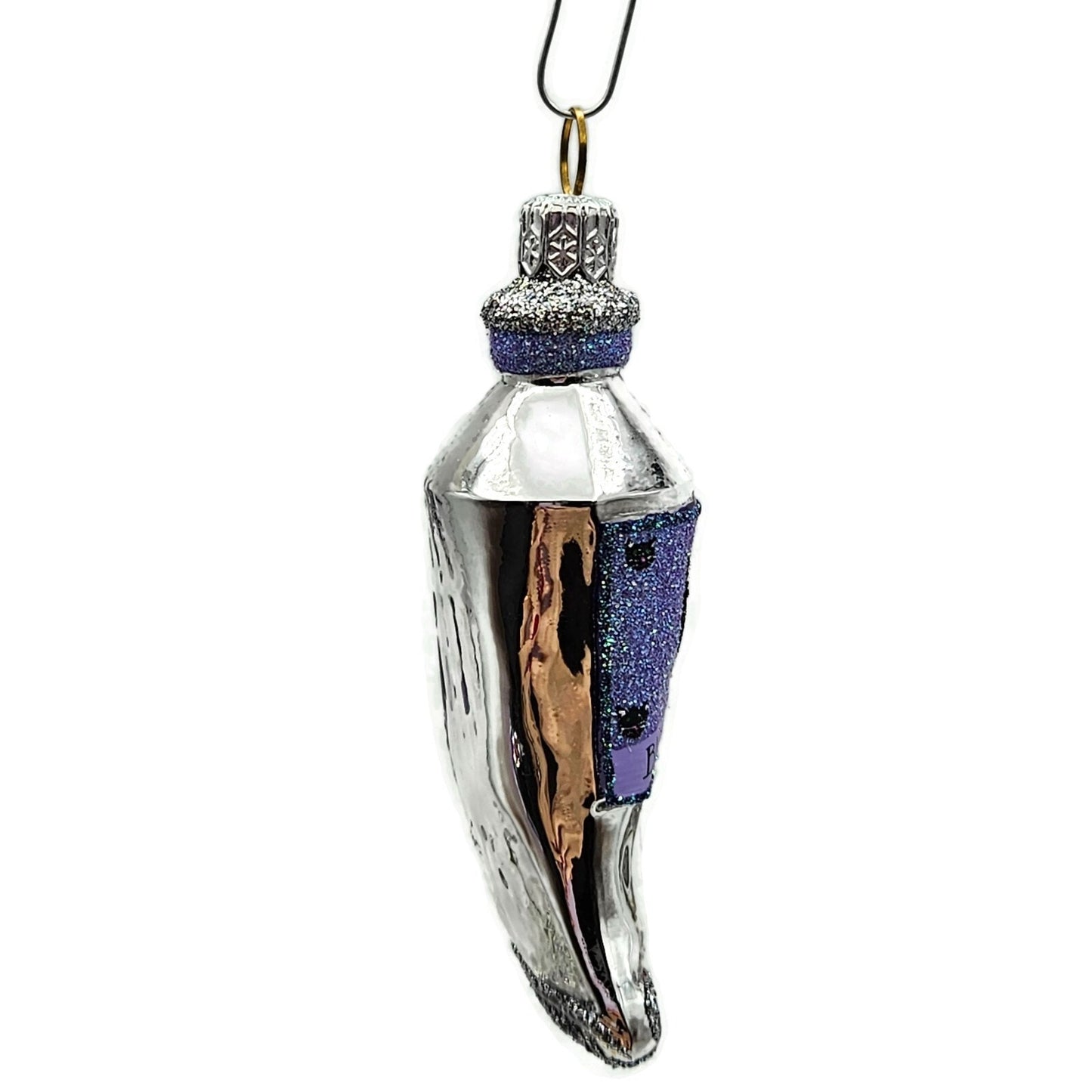 Patricia Breen Miniature Paint Tube Black Cat Halloween Christmas Tree Ornament