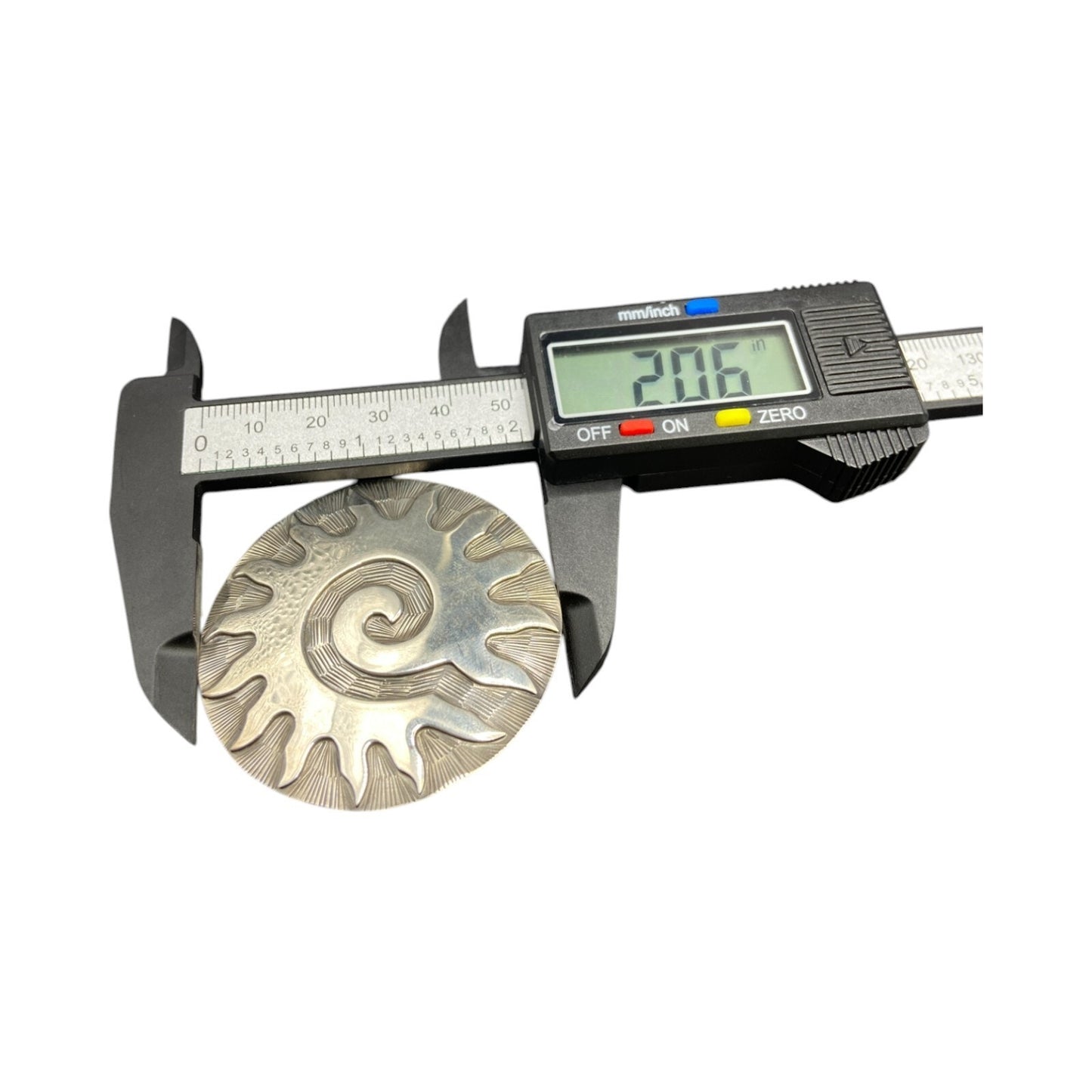 CII Ernesto Rodriguez Ocampo Stylized Sun Brooch Pendant 925 Sterling Silver