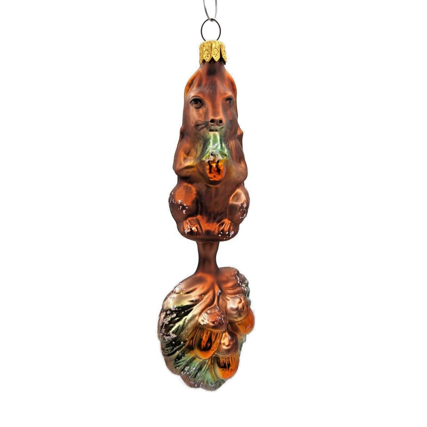 Christopher Radko Squirrelling Away Squirrel Nuts Christmas Ornament 94-039-1