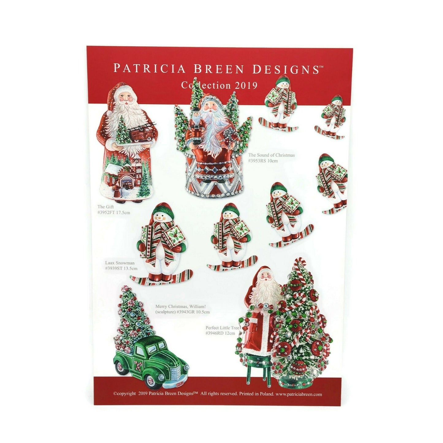 Patricia Breen Christmas Fall Holiday Ornament Catalog Collection 2019 Brochure