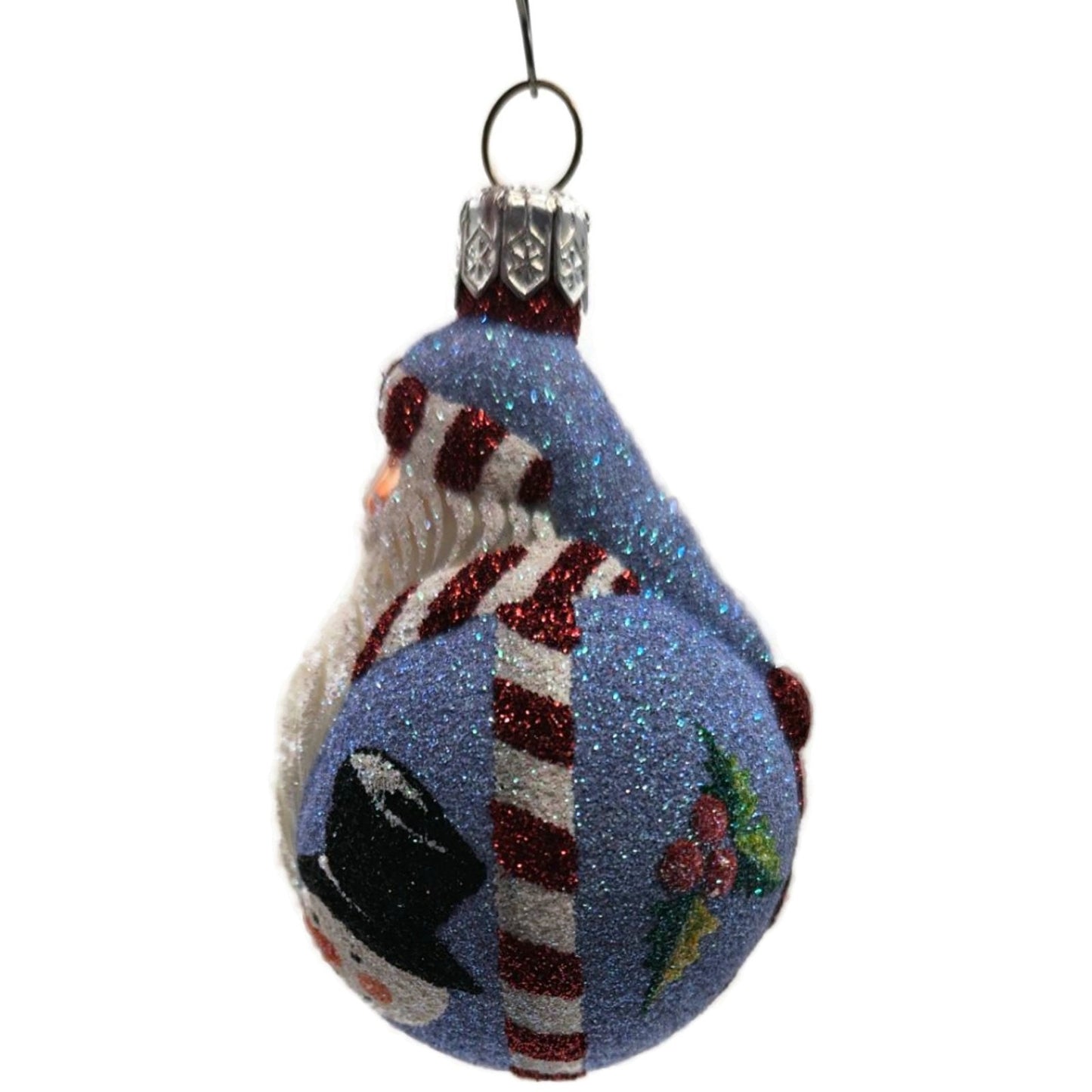 Patricia Breen Miniature Santa du Monde Christmas Icons Snowman Tree Ornament