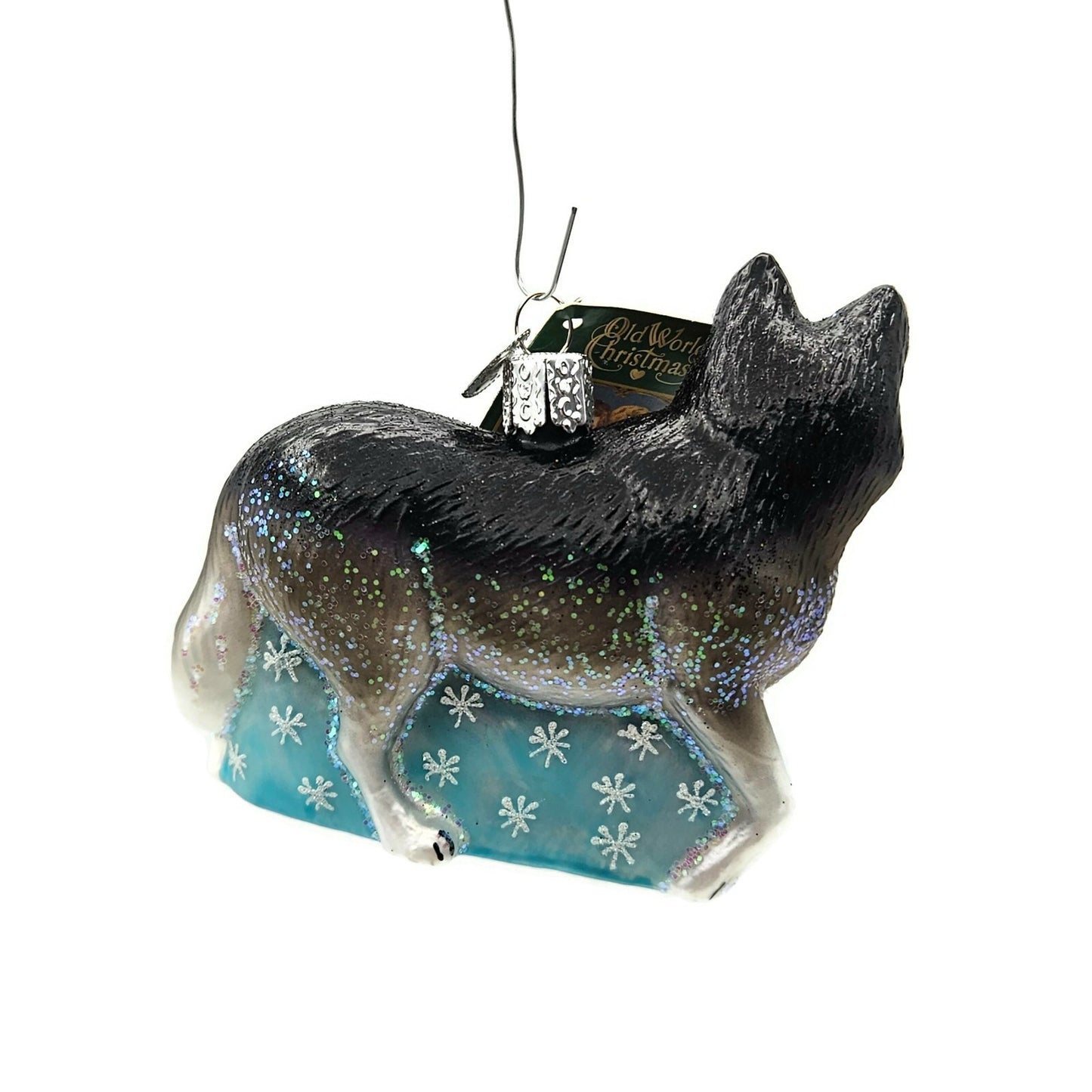Old World Christmas Siberian Husky Dog Pet Animal Christmas Tree Ornament OWC