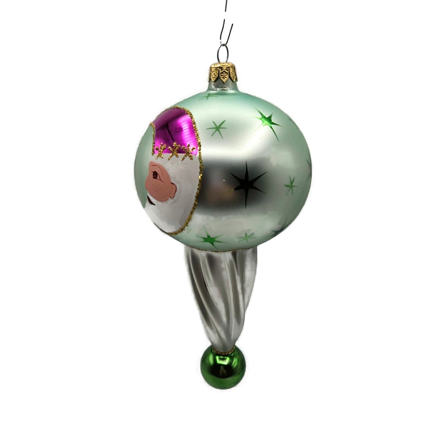 Christopher Radko Moon Jump Stars Cow Christmas Holiday Tree Ornament 93-423-0