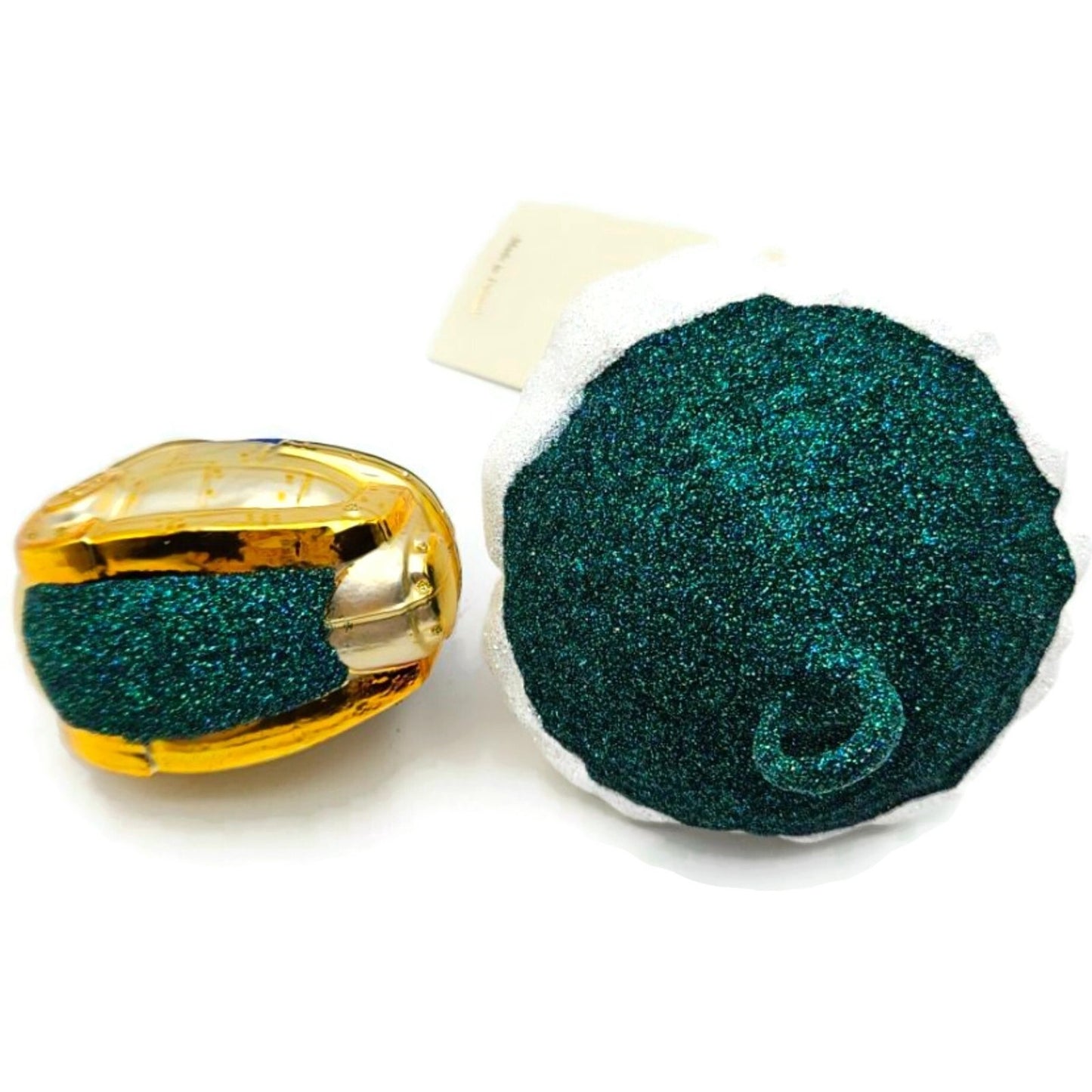 Patricia Breen Santa's Underwater Sleigh Moon Christmas Ornament Signed 9932