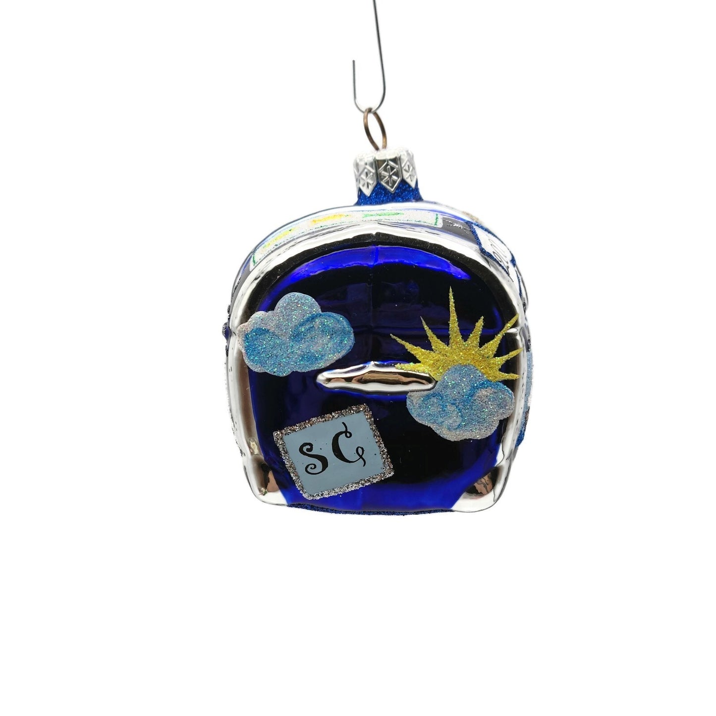 Patricia Breen Bon Voyage Aquatic Palm Tree Summer Nautical Christmas Ornament
