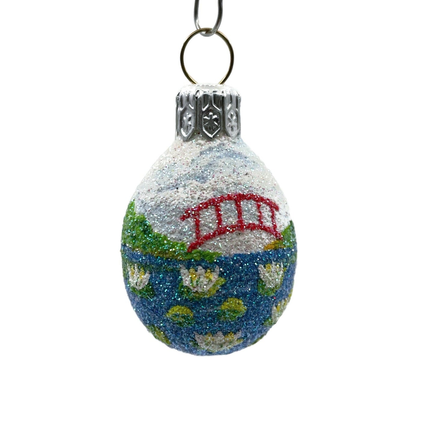 Patricia Breen Miniature Egg Bridge of Sighs Easter Holiday Christmas Ornament