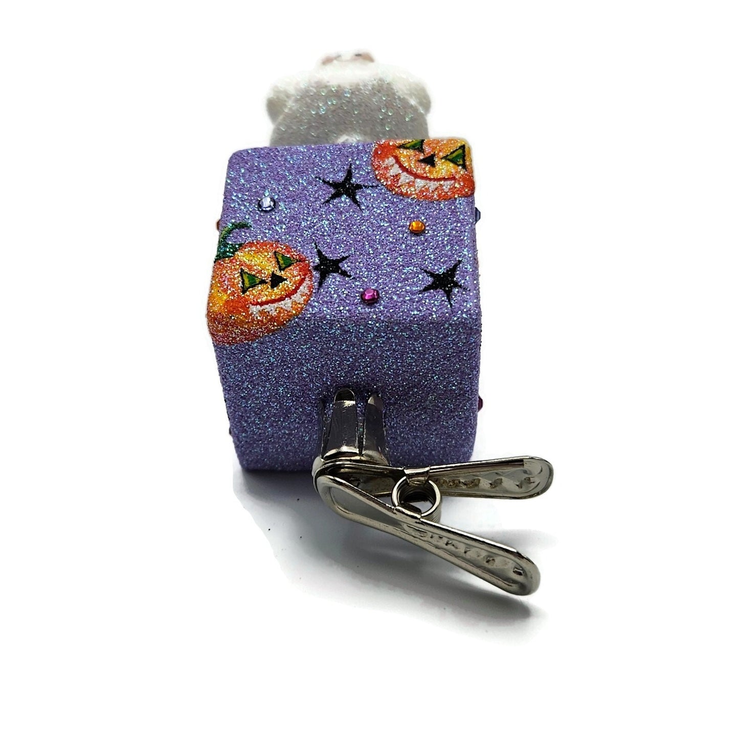 Patricia Breen Jolly Surprise Jack-O-Lantern Ghost Halloween Christmas Ornament