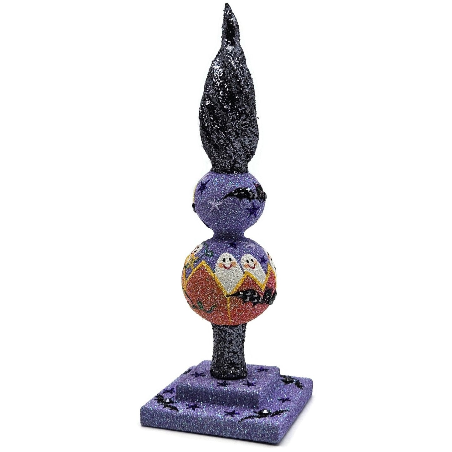 Patricia Breen Ultra Miniature Finial Pumpkin Bat Stars Halloween Ornament