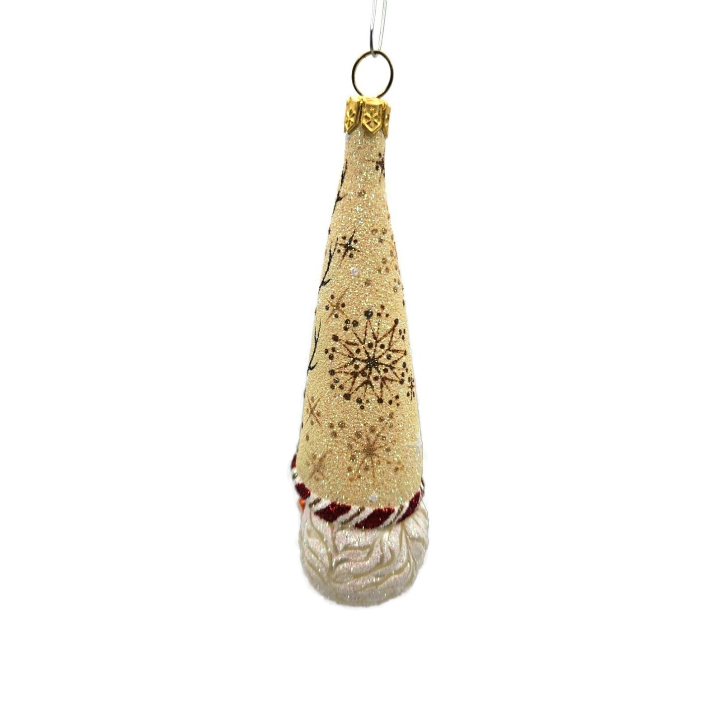 Patricia Breen Winter Sage Reindeer Santa Claus Snowflake Christmas Ornament