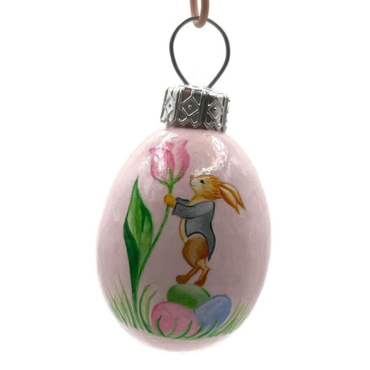 Patricia Breen Miniature Egg Tulip Love Bunny Easter Christmas Tree Ornament