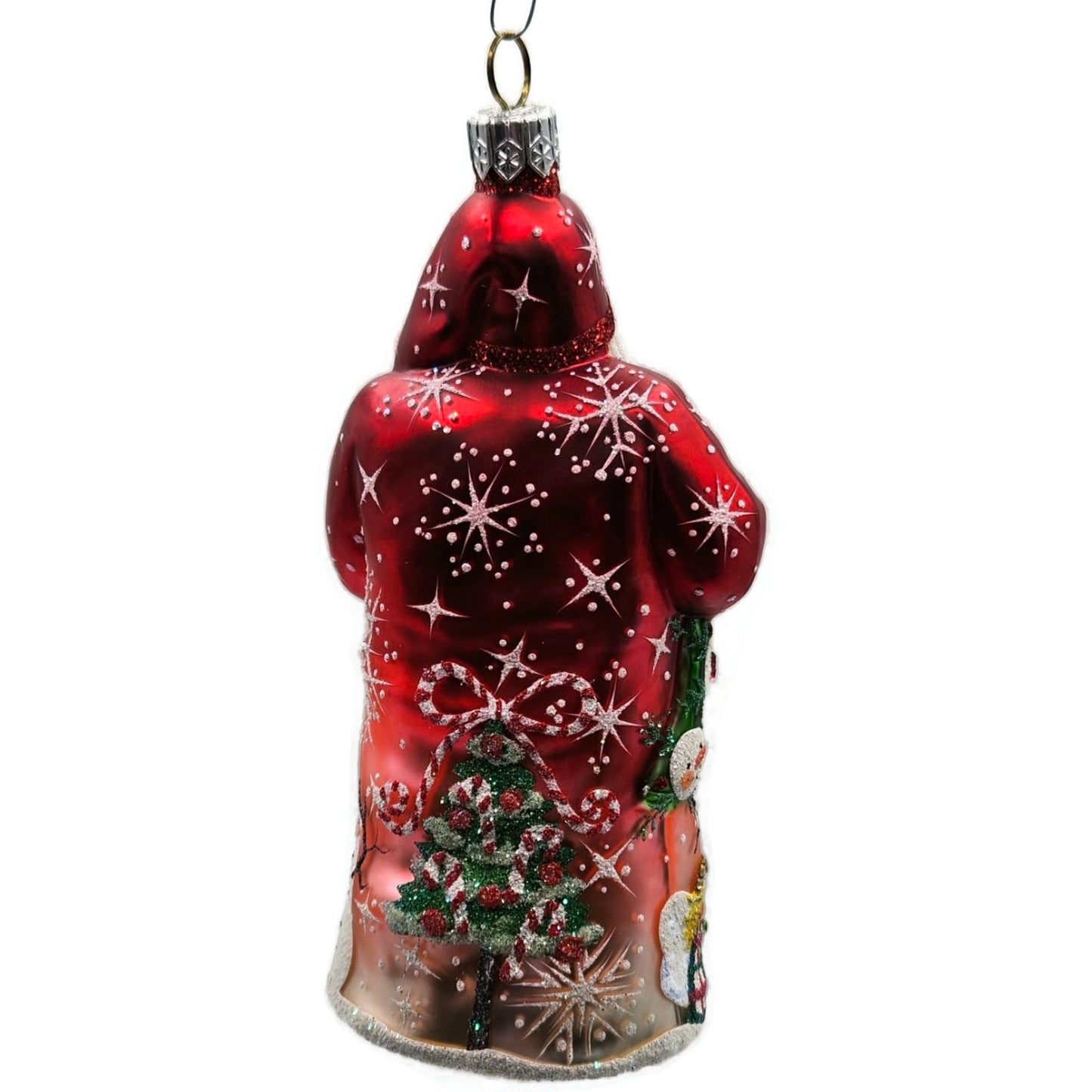 Patricia Breen Karas Santa Claus Red Angels Snowman Christmas Ornament Candy