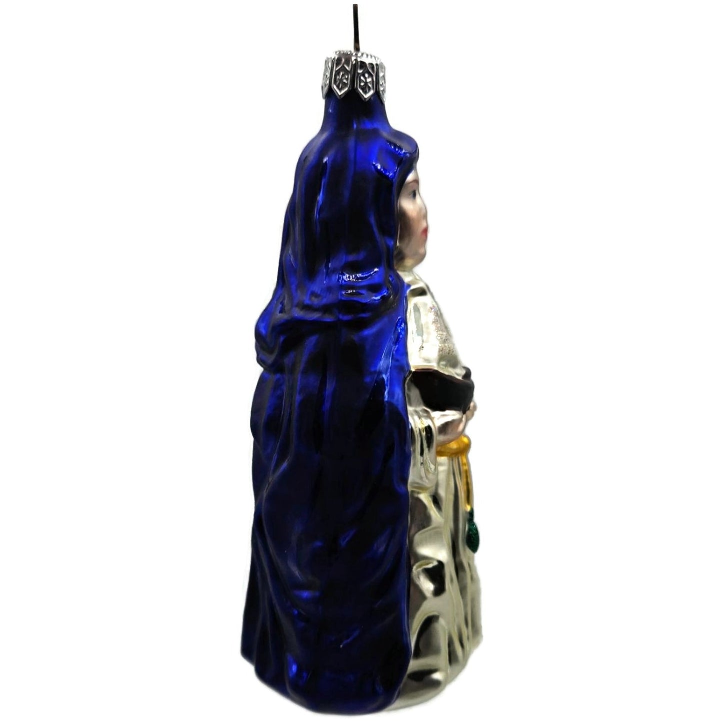 Patricia Breen Saint Ursula Cobalt Blue Sailboat Christmas Ornament Religious