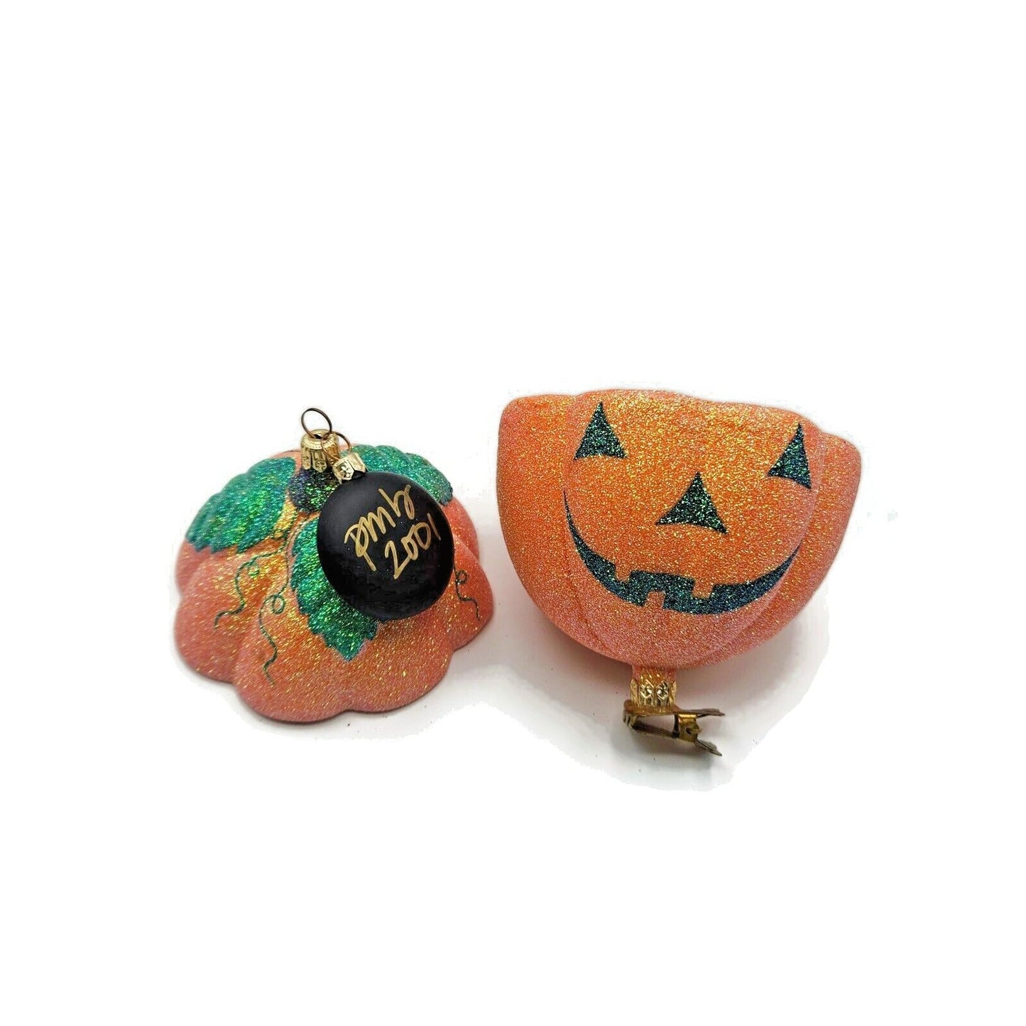 Patricia Breen Great Pumpkin Halloween Jack-O-Lantern Clip On Christmas Ornament