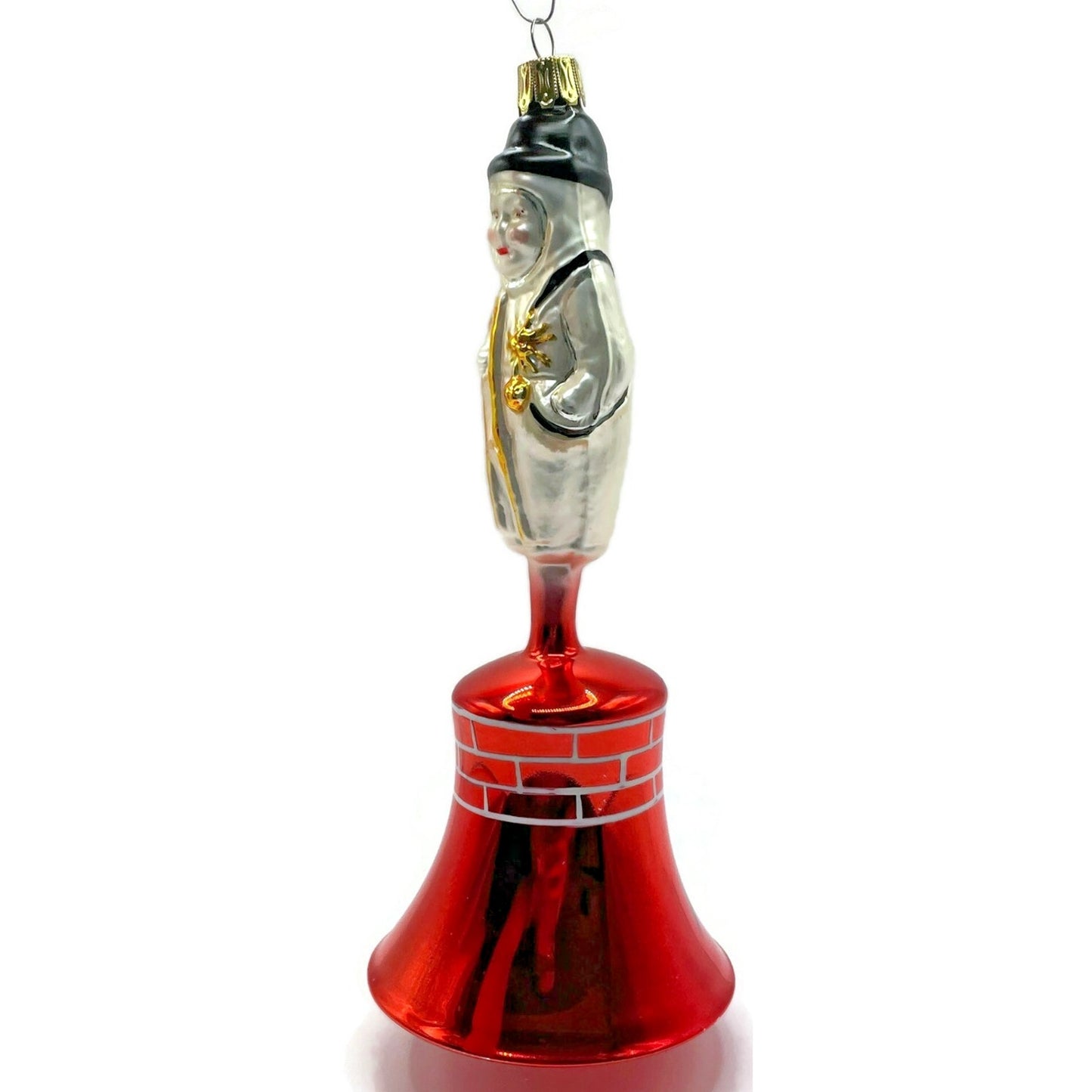 Christopher Radko Chimney Sweeps Red Bell Christmas Tree Ornament 92-179-0