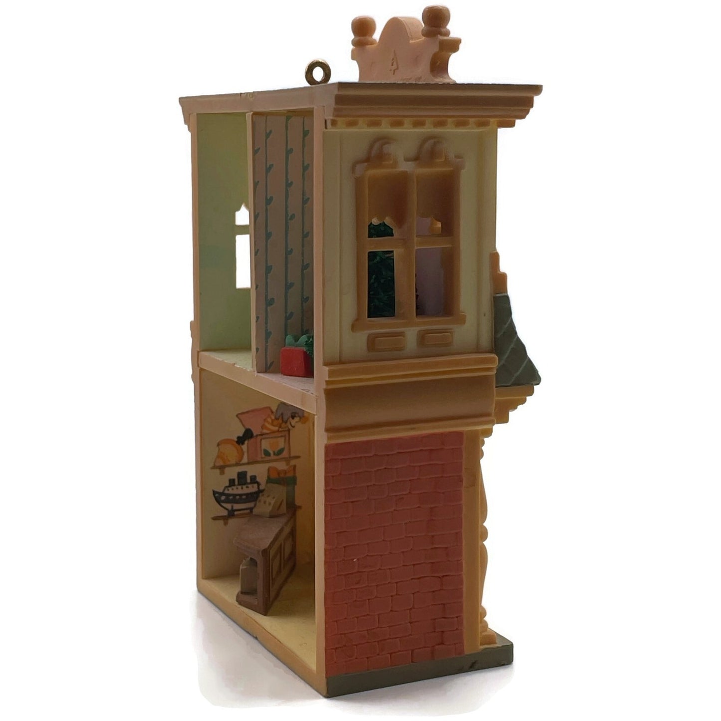 Hallmark Old Fashioned Toy Shop 1985 Nostalgic Dollhouse Christmas Ornament