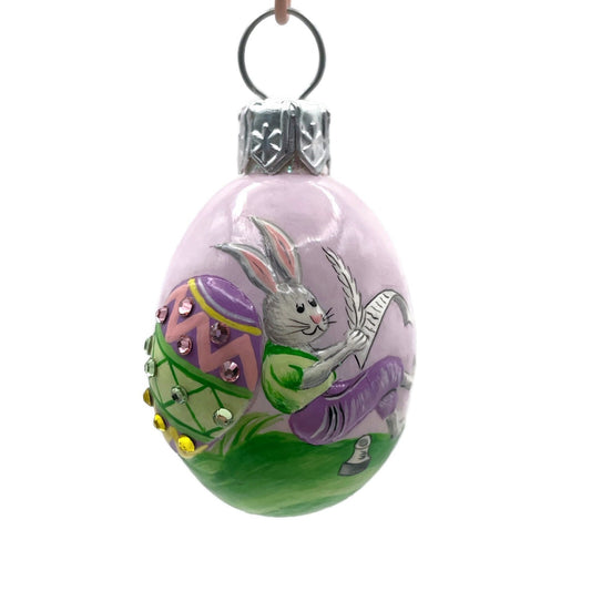 Patricia Breen Miniature Egg Whitman Egg Bunny Easter Christmas Tree Ornament