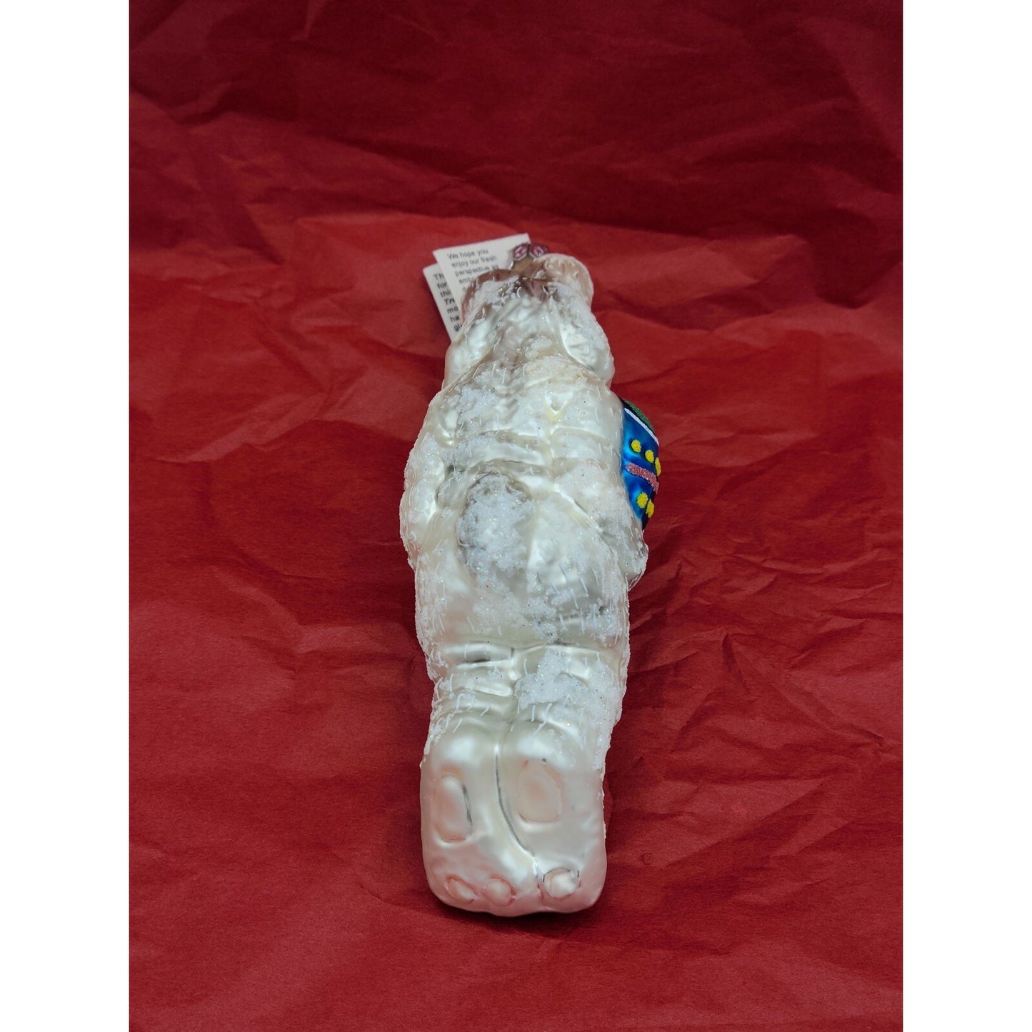 Slavic Treasures Bunny Boy Easter Holiday Rabbit Egg Ornament 00-184-A