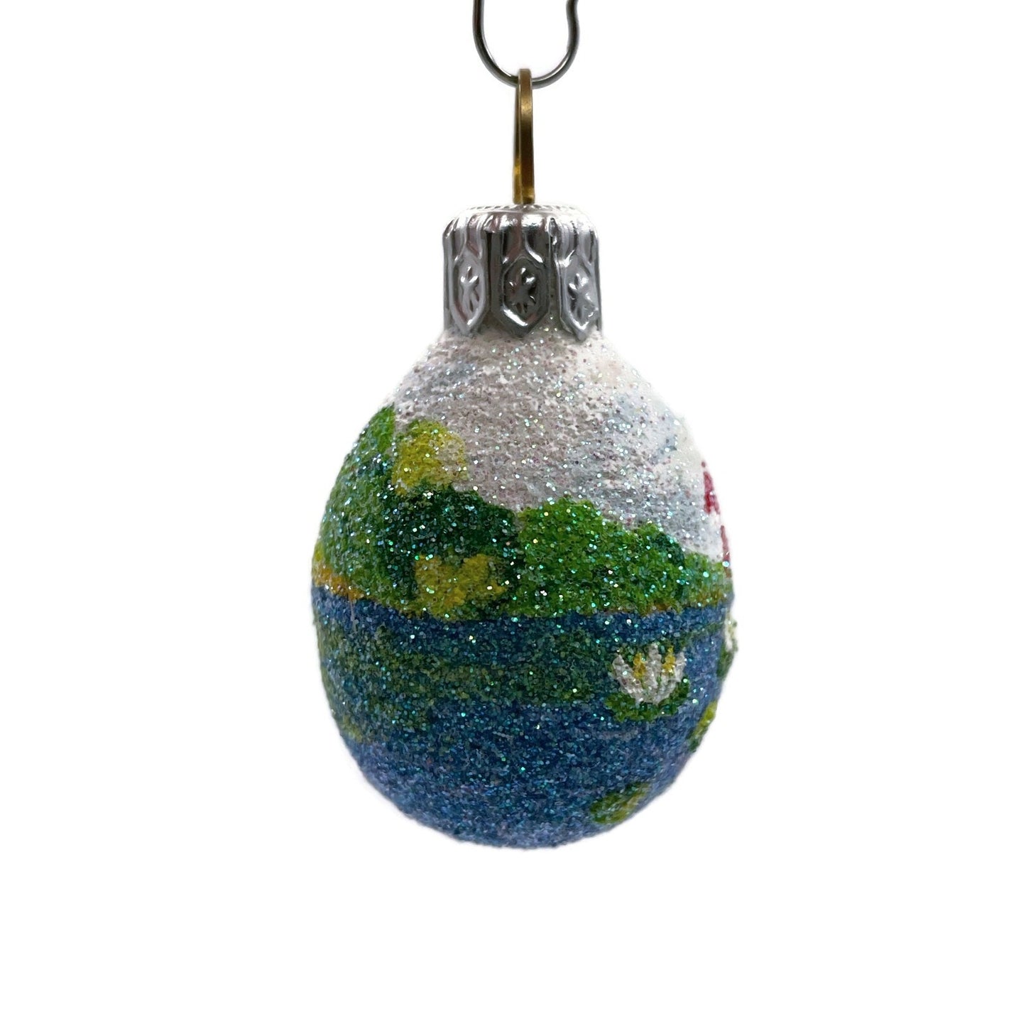 Patricia Breen Miniature Egg Bridge of Sighs Easter Holiday Christmas Ornament