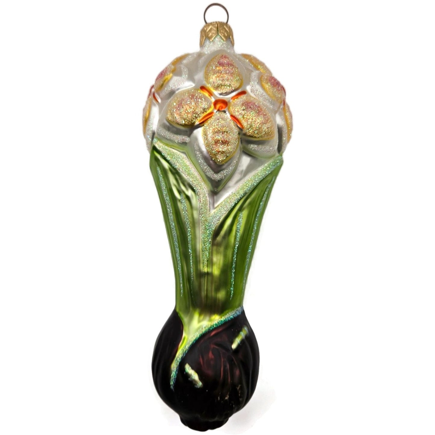 Patricia Breen Springtime Flower Orange Stamen Spring Christmas Tree Ornament