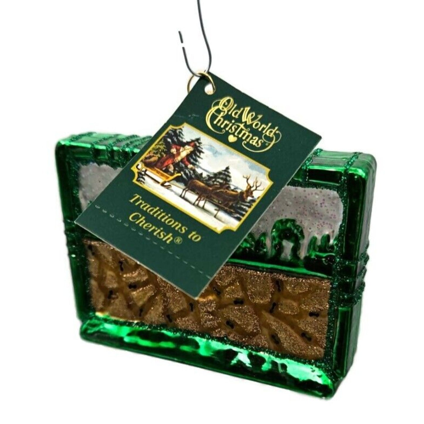 Old World Christmas Ant Habitat Glass Bugs Christmas Holiday Tree Ornament OWC