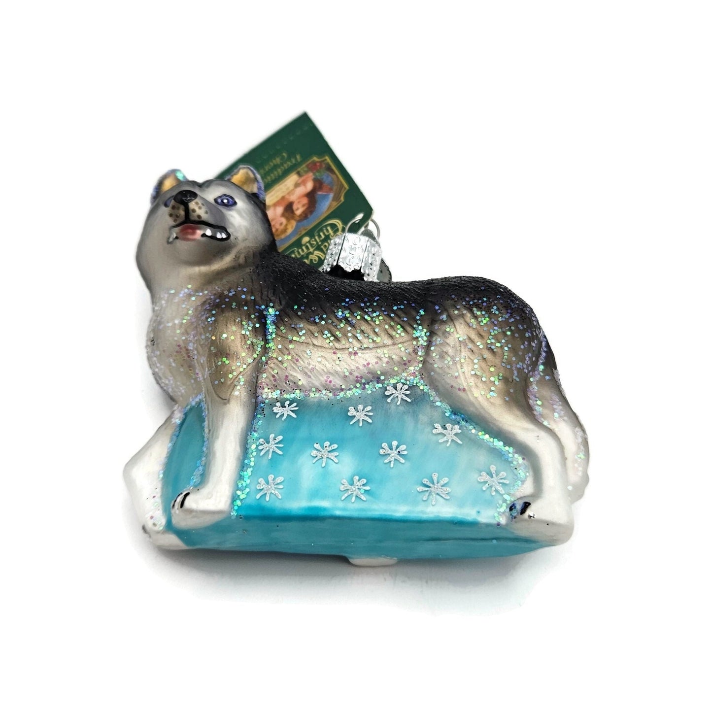 Old World Christmas Siberian Husky Dog Pet Animal Christmas Tree Ornament OWC