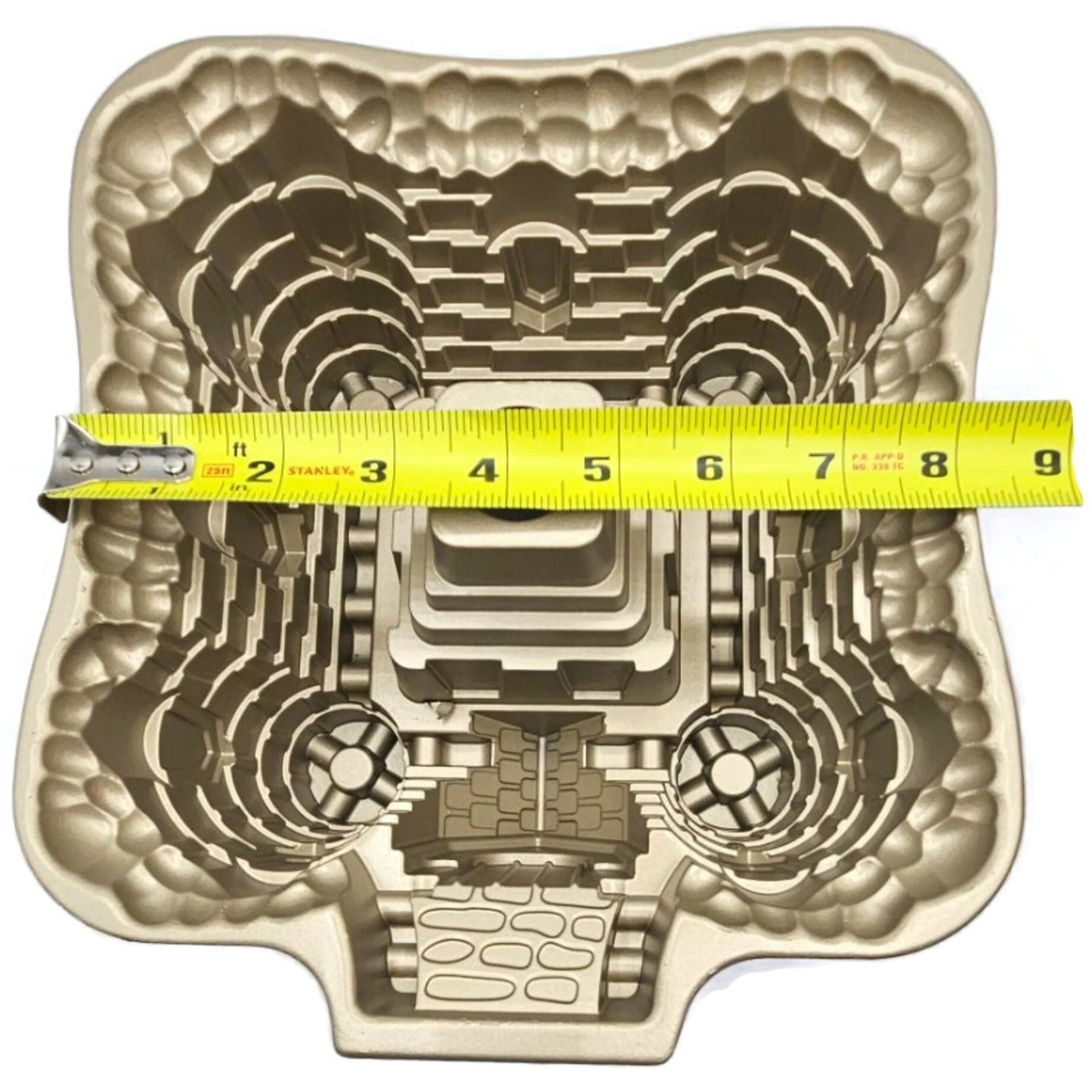 Castle Bundt Cake Pan 10 Cups Non Stick Gold Tone Williams Sonoma Nordic Ware