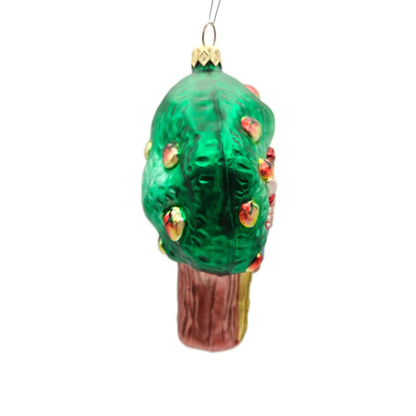 Patricia Breen Apple Tree Boy Matte Tree Glitter Ladder Summer Tree Ornament